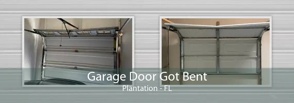 Garage Door Got Bent Plantation - FL