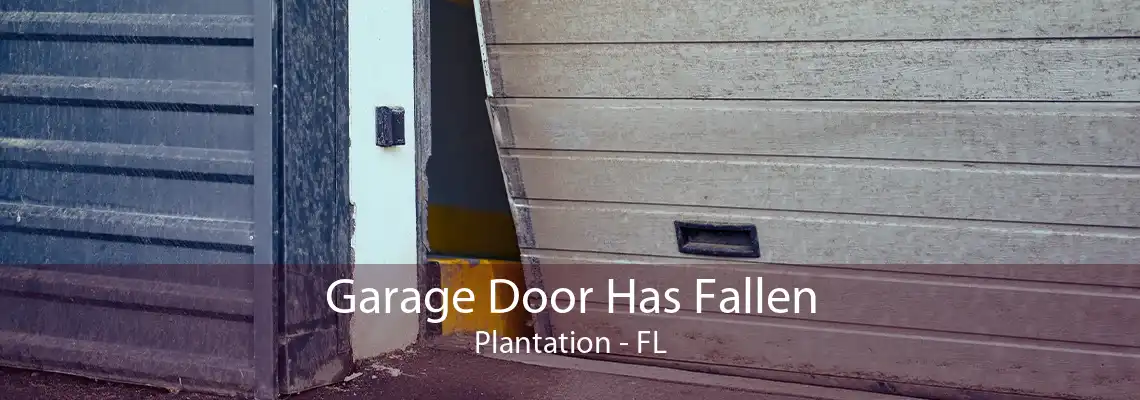 Garage Door Has Fallen Plantation - FL