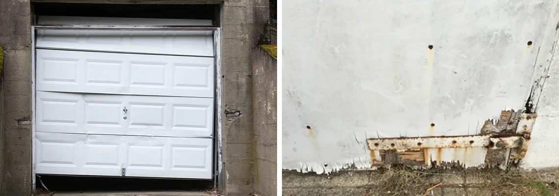 Rotten Commercial Garage Door Repair in Plantation, FL